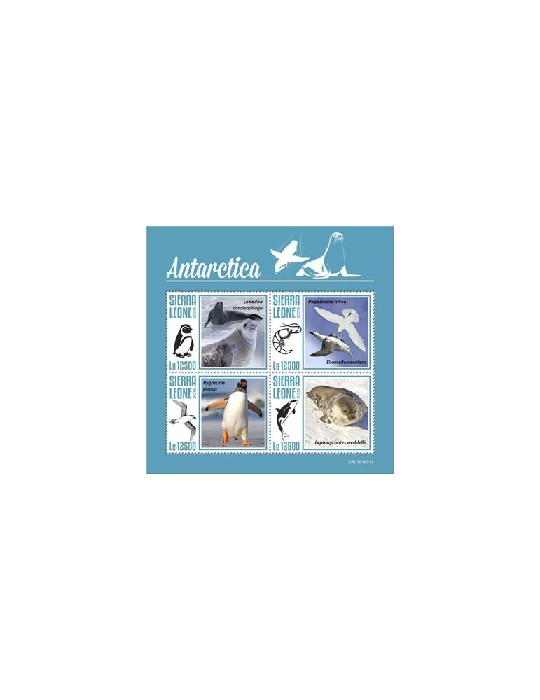 n° 9344/9347 - Timbre SIERRA LEONE Poste