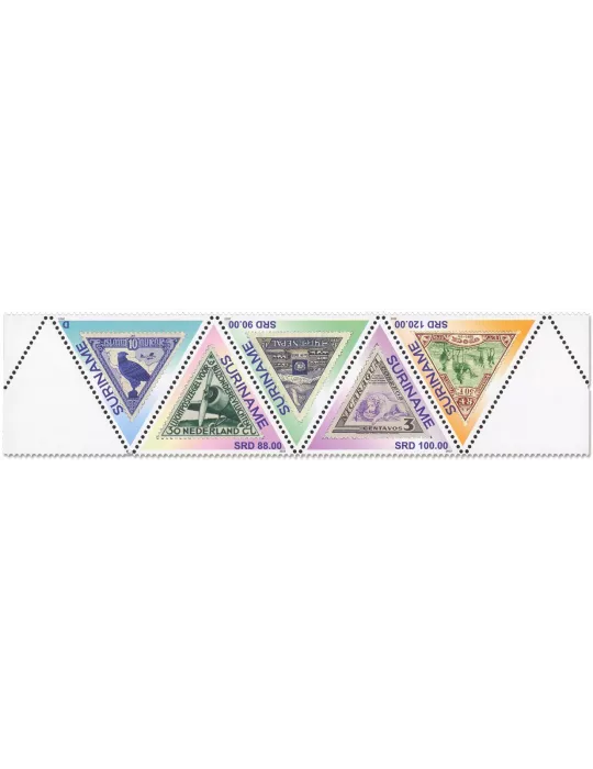 n° 3283/3287 - Timbre SURINAM Poste