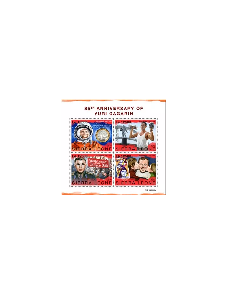 n° 9422/9425 - Timbre SIERRA LEONE Poste