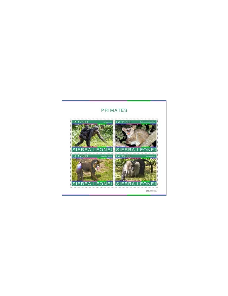 n° 9470/9473 - Timbre SIERRA LEONE Poste