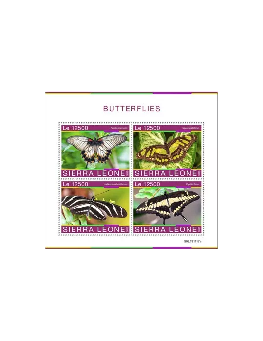 n° 9486/9489 - Timbre SIERRA LEONE Poste