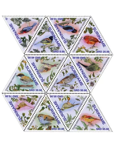 n° 3303/3314 - Timbre SURINAM Poste