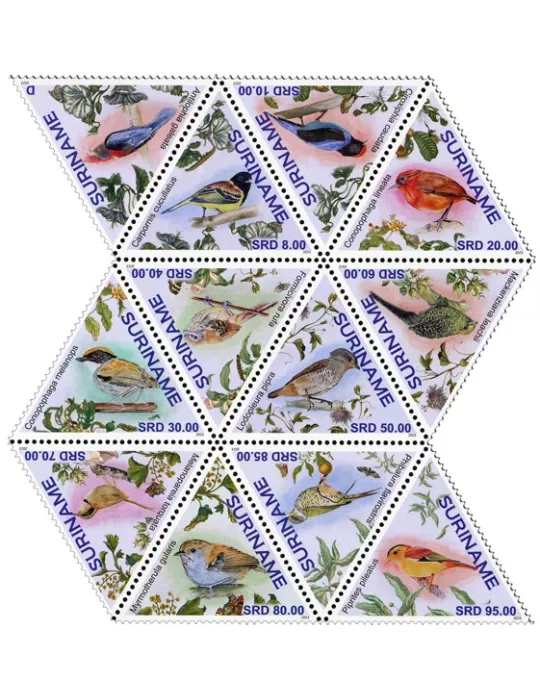 n° 3303/3314 - Timbre SURINAM Poste