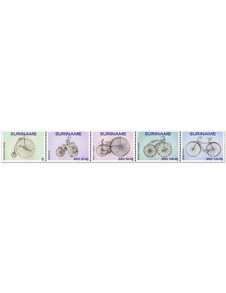 n° 3315/3319 - Timbre SURINAM Poste