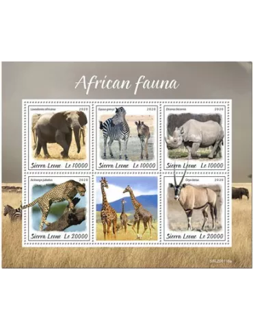 n° 9676/9680 - Timbre SIERRA LEONE Poste