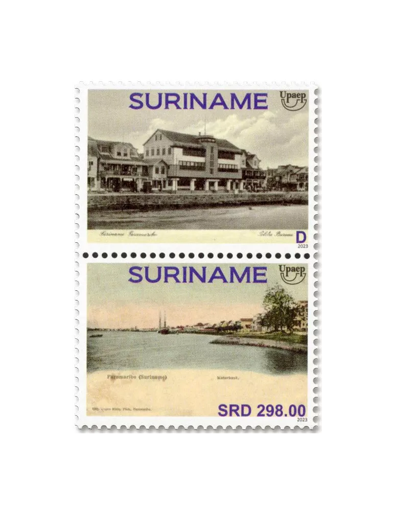 n° 3320/3321 - Timbre SURINAM Poste
