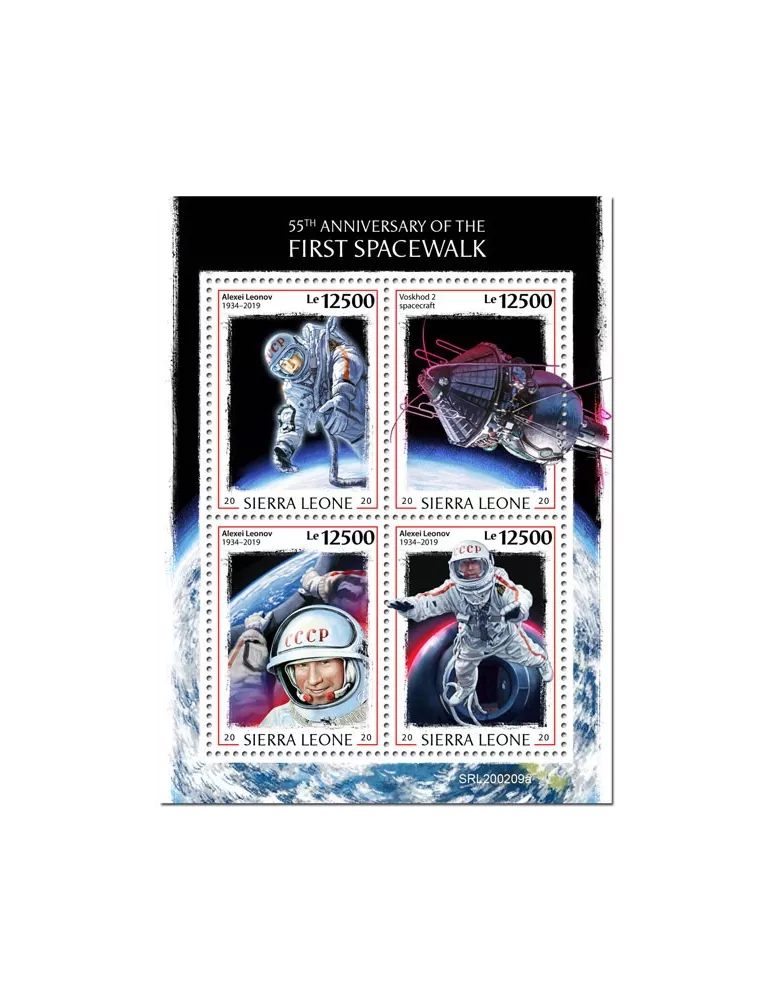 n° 9733/9736 - Timbre SIERRA LEONE Poste