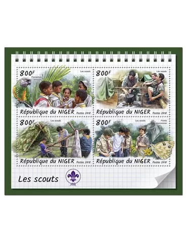 n° 4701/4704 - Timbre NIGER Poste