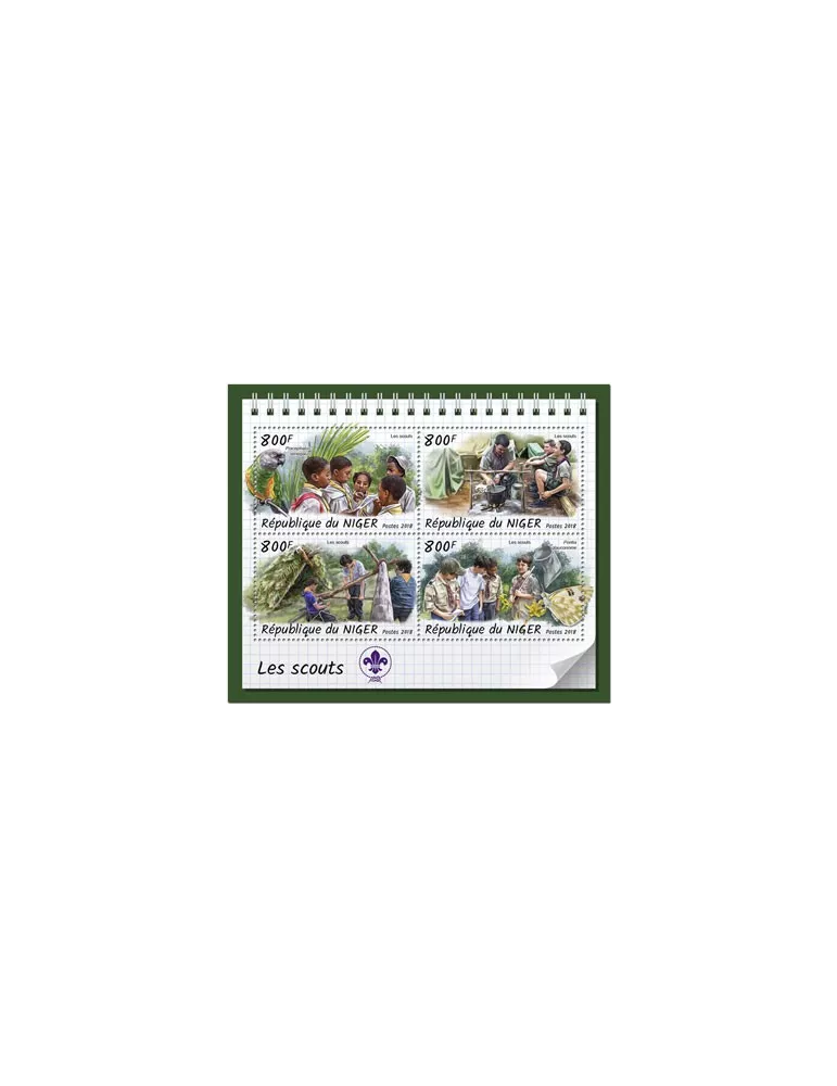 n° 4701/4704 - Timbre NIGER Poste