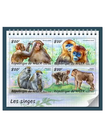 n° 4745/4748 - Timbre NIGER Poste