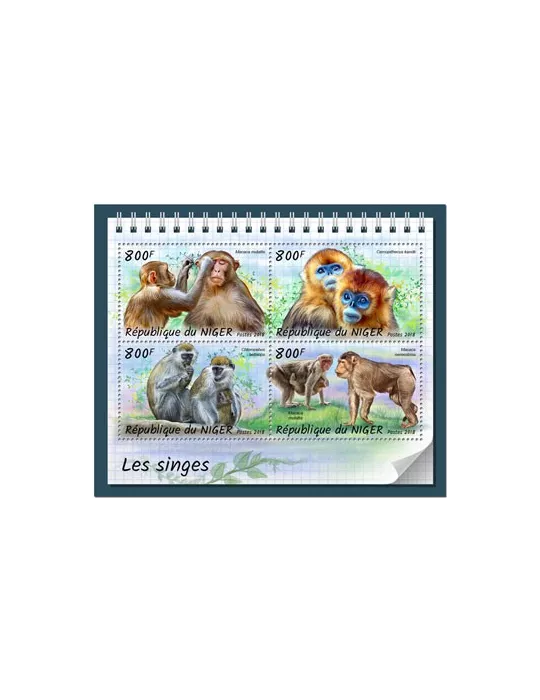 n° 4745/4748 - Timbre NIGER Poste