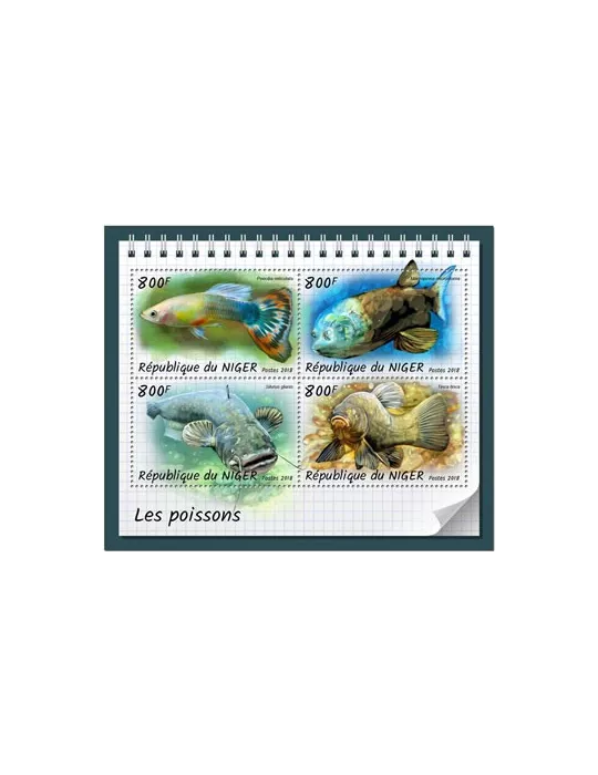 n° 4769/4772 - Timbre NIGER Poste