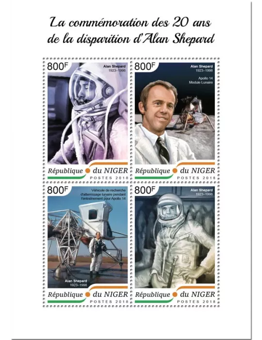 n° 4785/4788 - Timbre NIGER Poste