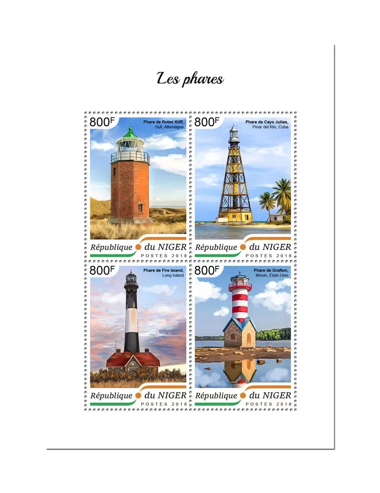 n° 4837/4840 - Timbre NIGER Poste