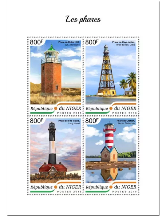 n° 4837/4840 - Timbre NIGER Poste