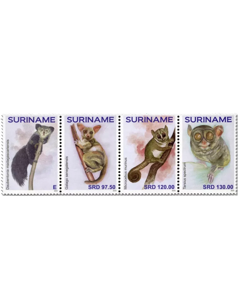 n° 3373/3376 - Timbre SURINAM Poste