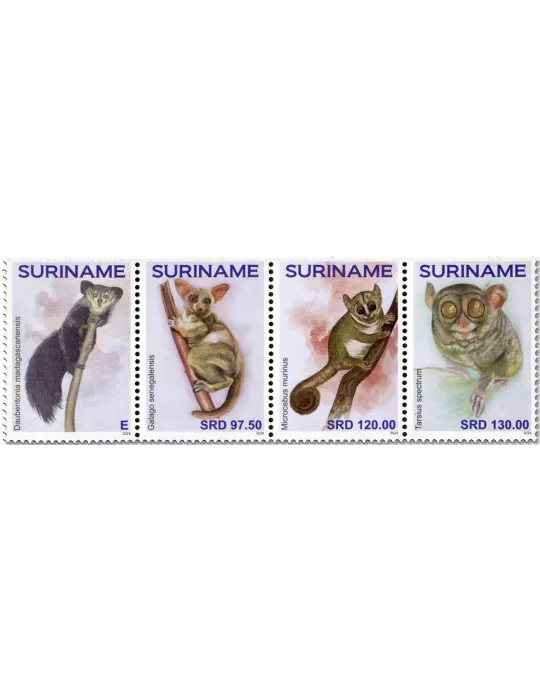 n° 3373/3376 - Timbre SURINAM Poste