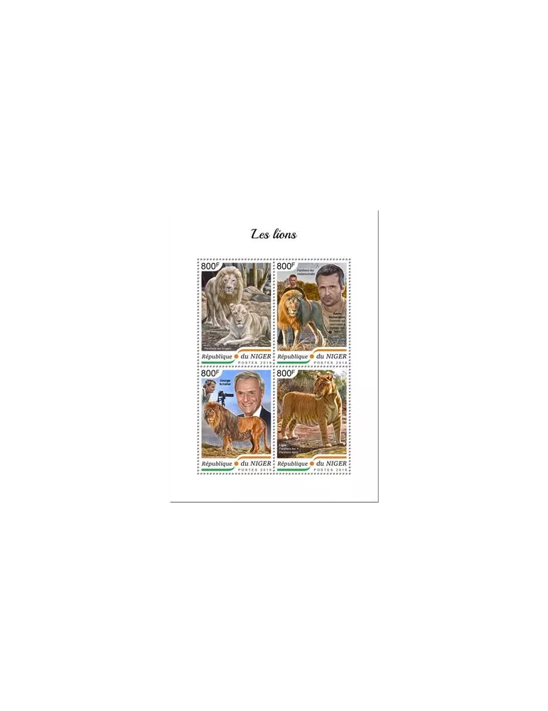 n° 4869/4872 - Timbre NIGER Poste