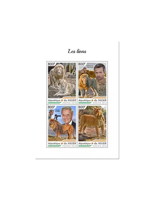 n° 4869/4872 - Timbre NIGER Poste