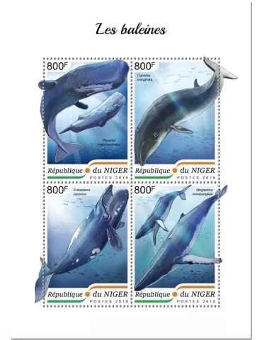 n° 4873/4876 - Timbre NIGER Poste