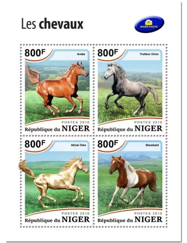 n° 4886/4889 - Timbre NIGER Poste