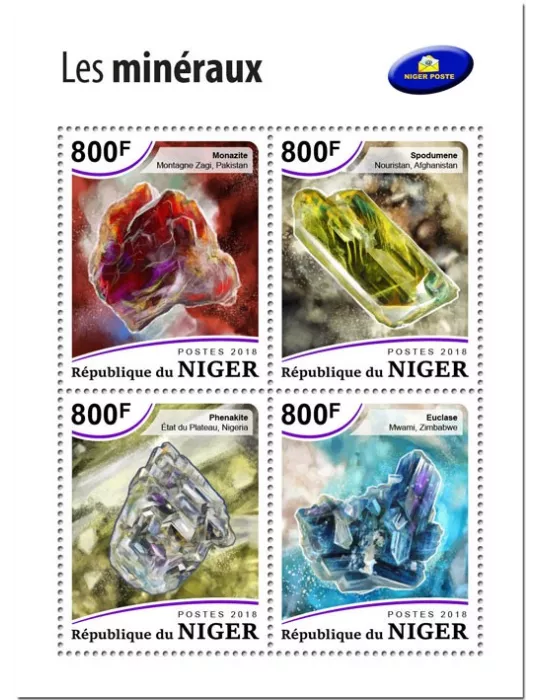 n° 4946/4949 - Timbre NIGER Poste