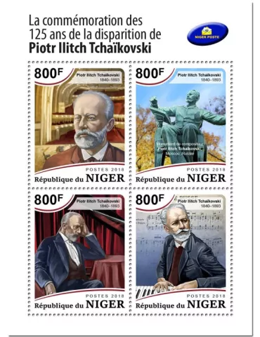 n° 4966/4969 - Timbre NIGER Poste