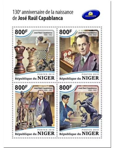 n° 4974/4977 - Timbre NIGER Poste