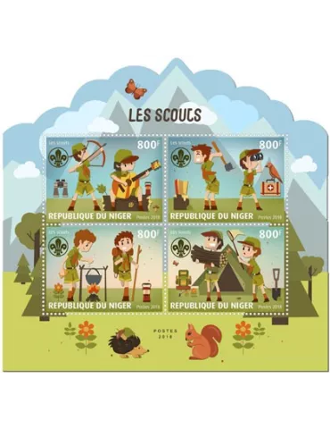 n° 5054/5057 - Timbre NIGER Poste