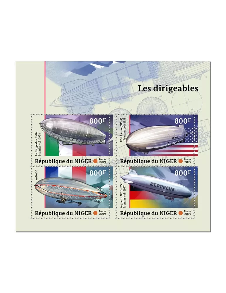 n° 5154/5157 - Timbre NIGER Poste