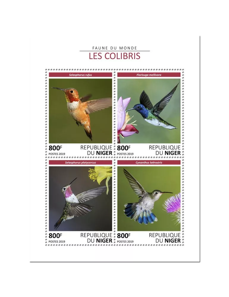 n° 5260/5263 - Timbre NIGER Poste