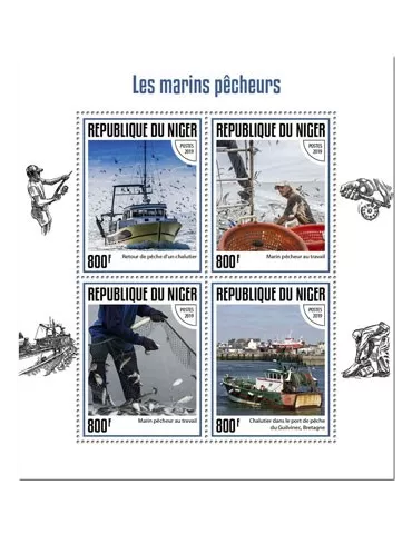 n° 5294/5297 - Timbre NIGER Poste