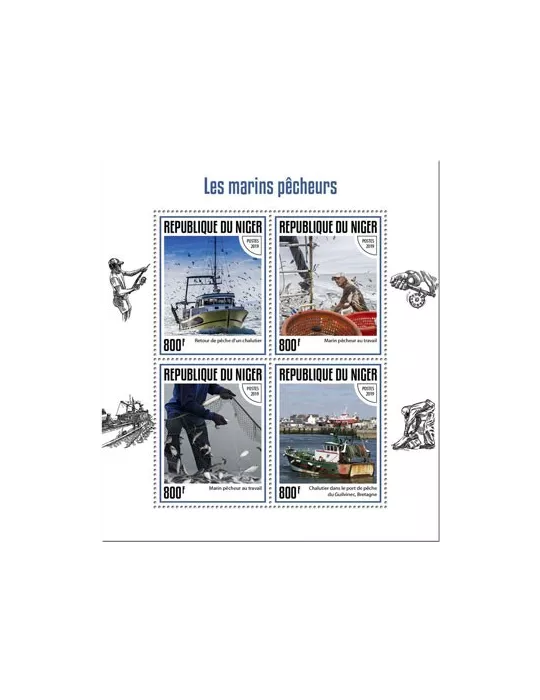 n° 5294/5297 - Timbre NIGER Poste