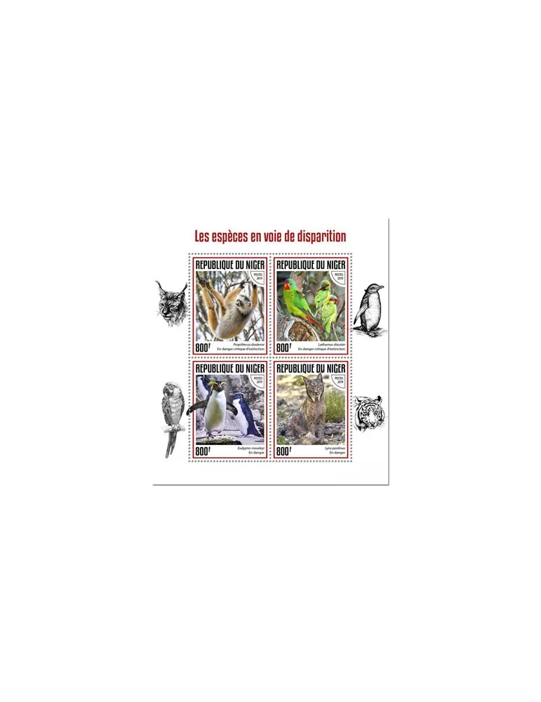 n° 5306/5309 - Timbre NIGER Poste