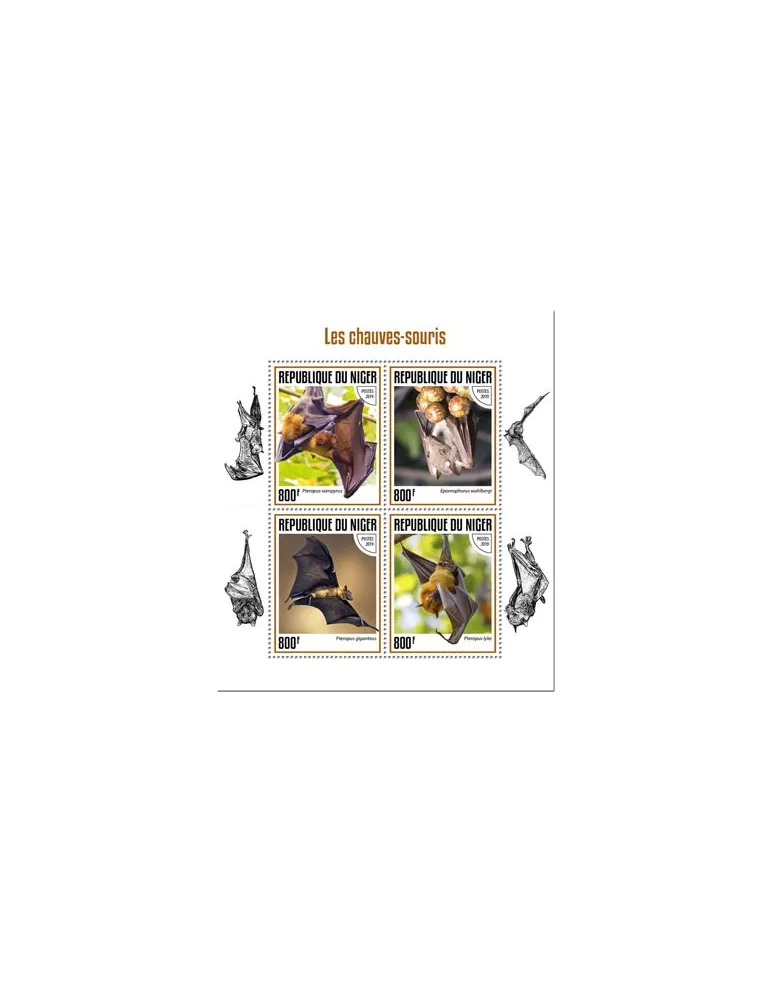 n° 5310/5313 - Timbre NIGER Poste