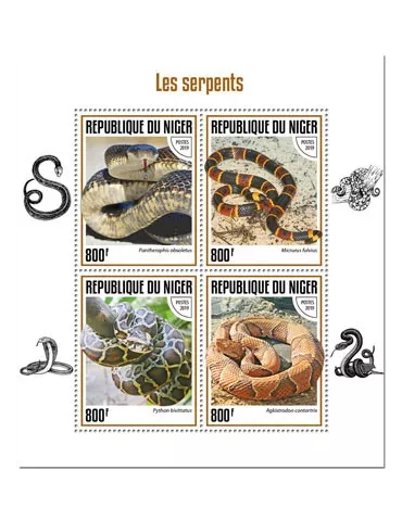 n° 5318/5321 - Timbre NIGER Poste