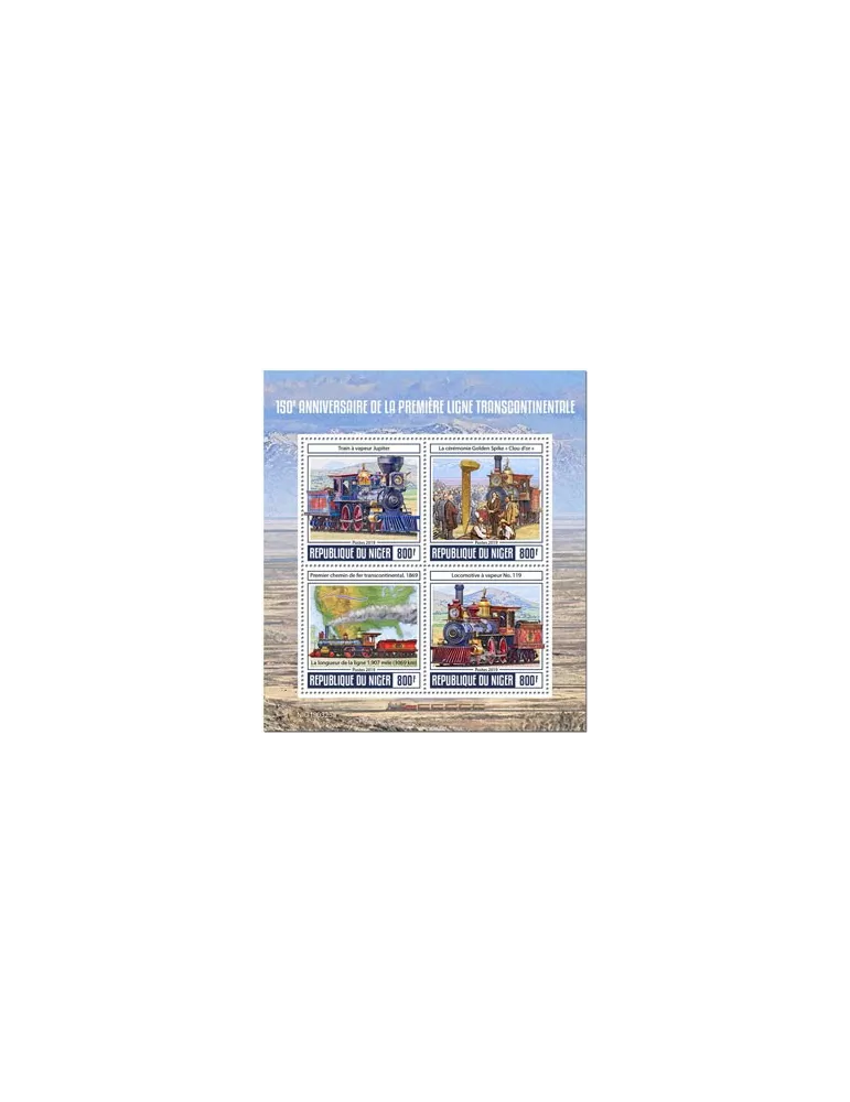 n° 5370/5373 - Timbre NIGER Poste