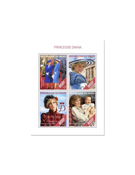 n° 5382/5385 - Timbre NIGER Poste