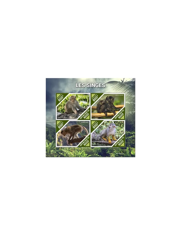 n° 5458/5461 - Timbre NIGER Poste