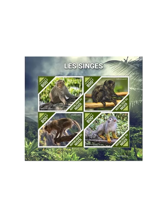 n° 5458/5461 - Timbre NIGER Poste