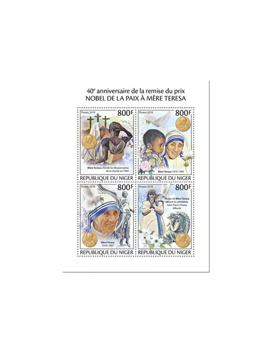 n° 5506/5509 - Timbre NIGER Poste