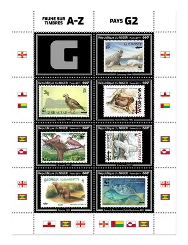 n° 5522/5528 - Timbre NIGER Poste
