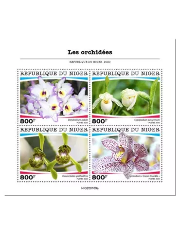 n° 5755/5758 - Timbre NIGER Poste