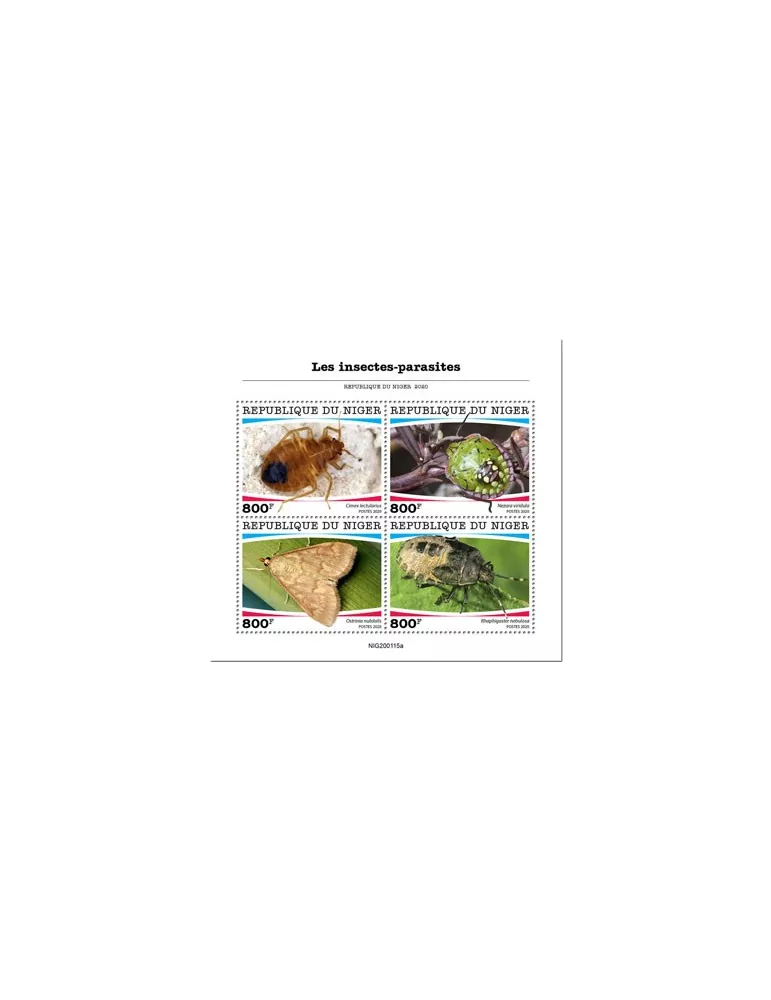 n° 5779/5782 - Timbre NIGER Poste