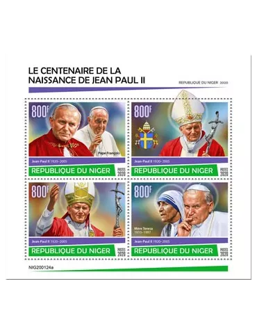 n° 5815/5818 - Timbre NIGER Poste