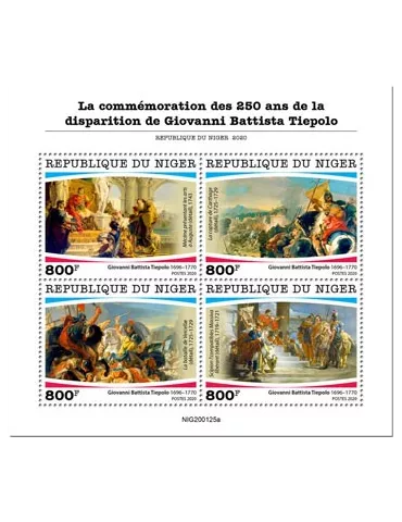 n° 5819/5822 - Timbre NIGER Poste