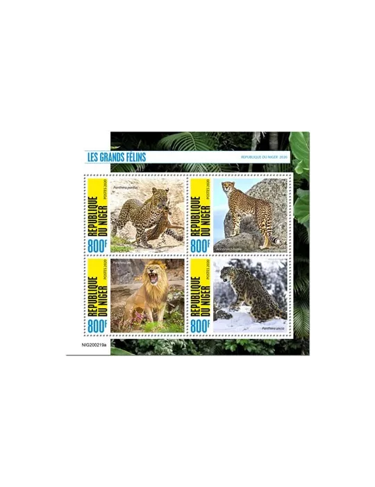 n° 5917/5920 - Timbre NIGER Poste