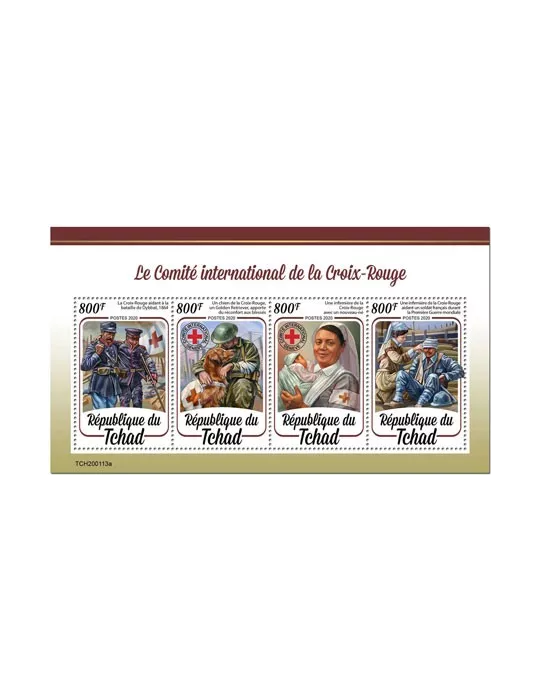 n° 2368/2371 - Timbre TCHAD Poste