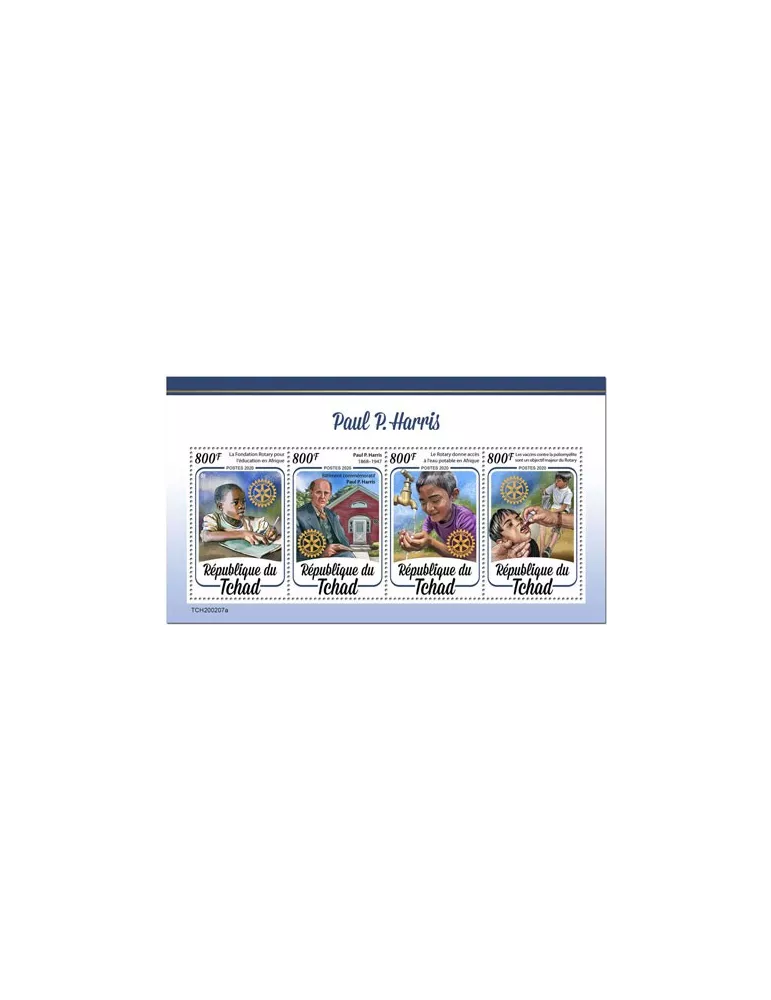n° 2424/2427 - Timbre TCHAD Poste