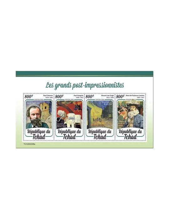 n° 2428/2431 - Timbre TCHAD Poste